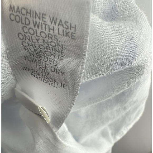 J. Jill Love Linen Sleeveless Tiered Maxi Dress Medium Petite Coastal Beach - Picture 7 of 16